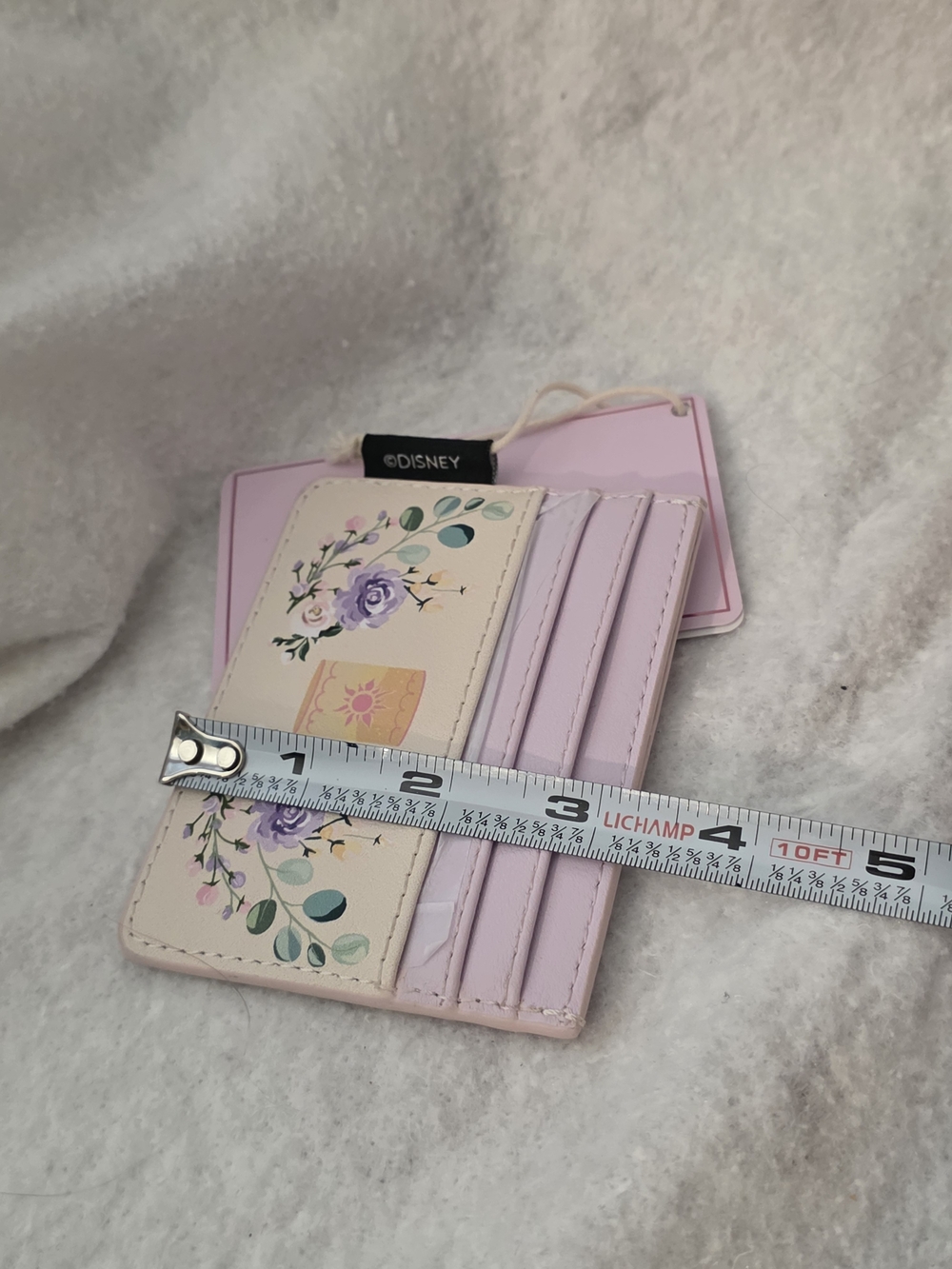 Disney Princess Rapunzel Floral Pink Loungefly Card Holder - Picture 4 of 5